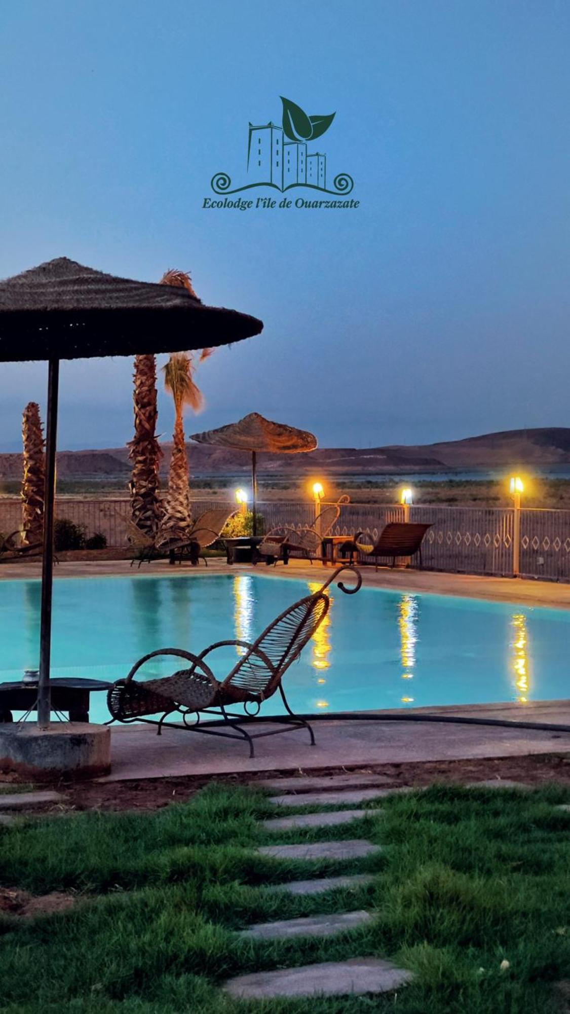 Ecolodge L'Ile De Ouarzazate Exterior photo